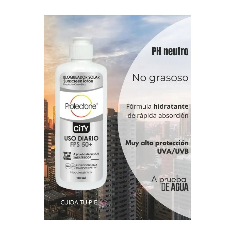 Bloqueador Solar Fps 50 100ml Aloe Vera Y Vit. E