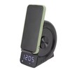 3 in 1 Bluetooth Speaker PC ABS Alarm Clock with