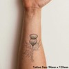'Scottish Thistle' Temporary Tattoo - Water Resistant, Skin-Safe, Non-Toxic Transfer