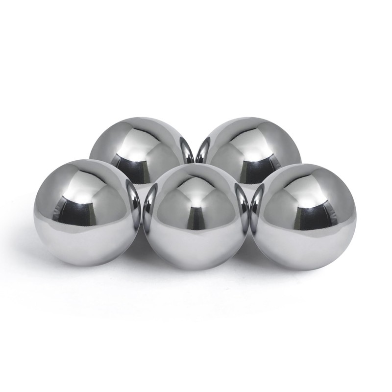 5 Pcs 1" Super Precision Bearing Balls, G16 Chrome Deep