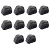 Colidcolor Raw Anthracite Coal (10 Pieces) - Metamorphic Rocks for