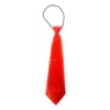 Kids Pre-Tied Necktie With Loop [Red]