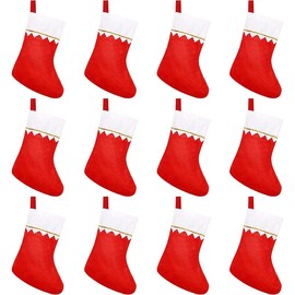Christmas Stockings, Set of 1, Christmas Stockings, Gift Bag, Christmas Boots, Gift Bag, Candy, Christmas Tree Decoration, Wall Hanging, Entrance Decoration, Fireplace Decoration, 14.2 x 9.1 inches