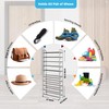 USTECH Free Standing 10-Tier Shoe Rack, Large Capacity Shoe Organizer