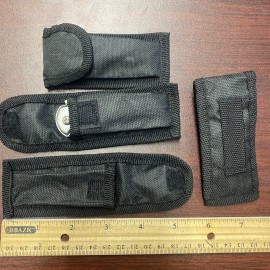 Unbranded 12 Pcs Black Nylon pouches / case / Belt Sheaths For Tools Or Knife 3-3.5”