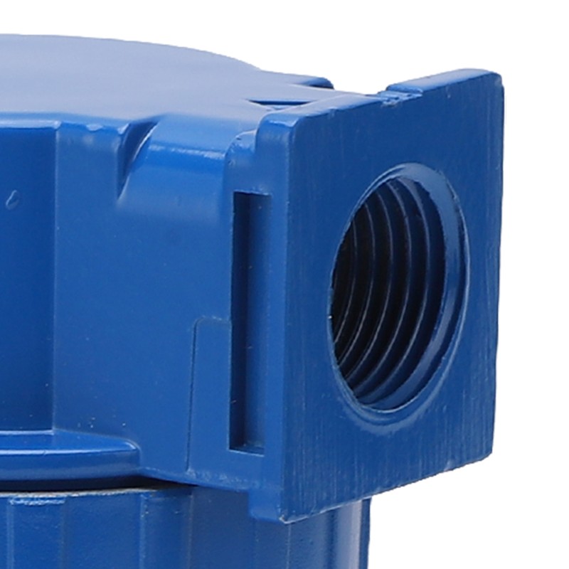 Compressed Air Filter Manual Drain Zinc Alloy Stainless Steel High