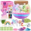 BYHANG - Kit de Contenedor transparente Iluminado Ninos, Manualidades para