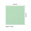 MECCANIXITY 50 Sheet Origami Paper Double Sided Light Green 2.5x2.5