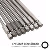 Saipor 8pcs 200mm/7.9" Long Torx Head Screwdriver Bit Set Magnetic