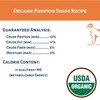 Dog Mamma's Organic Pumpkin Snaps Recipe - Certified Organic Dog