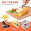 Stainless Steel Cheese Slicer to Produce Thin and Even Slices,