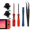 Switch Analog 3D Joystick Replacement & Repair Tool Kit for