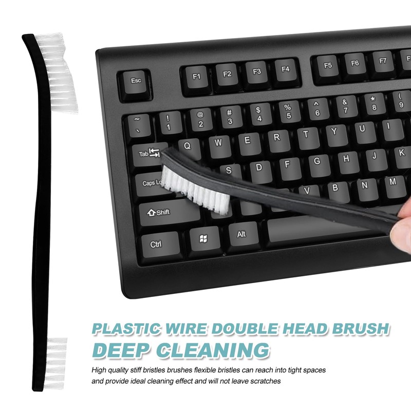 Small Cleaning Brush 10 Pcs Crevice Cleaning Brushes Set for