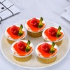 Cupcake Baking Cups with Lids 50 Pack 4.5oz Muffin Cases