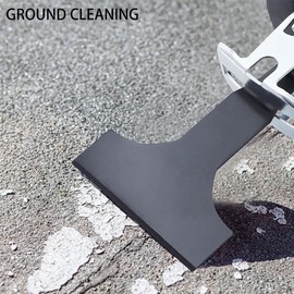 4pcs/Set Reciprocating Saw Scraper Blades Set, Carbon Steel Tile Cleaning Tools for Removing Tile Glue Gaps, Wall Cleaning(Black)