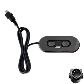 Power Recliner 4 Button 5 Pin Switch Replacing Kaidi Hand Control Model KDH115-017 Replacement with USB Port