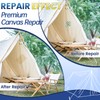 Self-Adhesive Canvas Repair Tape, 4" x 79" Waterproof Canvas Repair