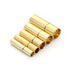 Linsoir beads Strong Cylinder Bayonet Push Clasps Brass Cord Ends