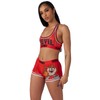 PSD Women's Baller Taz Sports Bra, Red, L