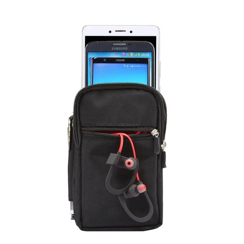 DFV mobile - Multi-Functional Vertical Stripes Pouch 4 Bag Case