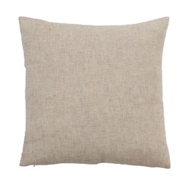 SARO LIFESTYLE Cleo Collection Geometric Velvet Design Pillow Cover, 18"x18", White