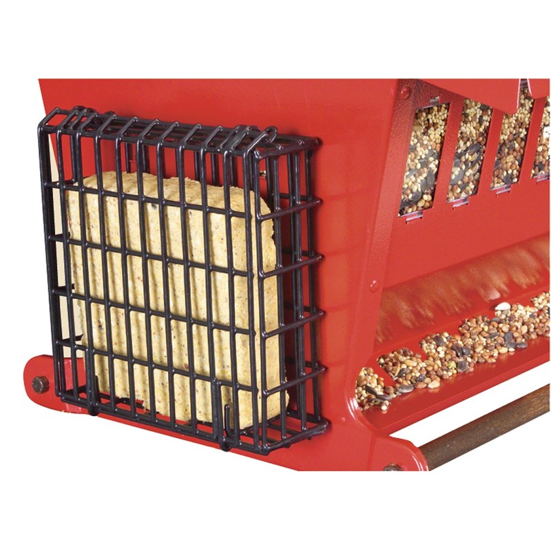 Audubon Seeds 'n More Metal Hopper Bird Feeder Model 7452R