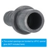 PATIKIL UPVC Reducer Pipe Fitting 20mm OD 15mm Barbed, 5