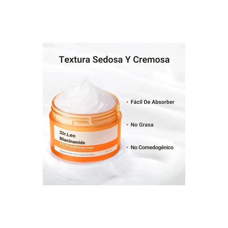 Dr.leo Crema Facial 4 En 1 Con Niacinamida 377 Y