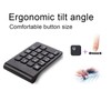 Mini Keyboard Wireless Numeric Keypad 2.4G USB Ergonomic Lightweight PC