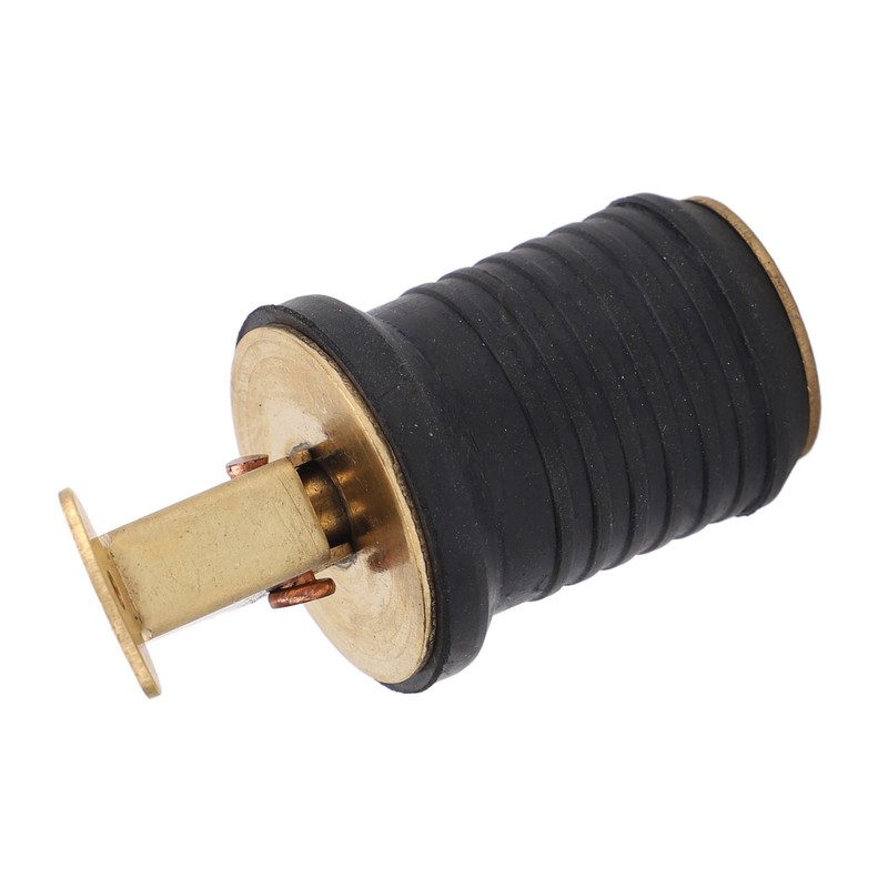 Boat Live Well Plug Brass Livewell Bait Well Drain Plug