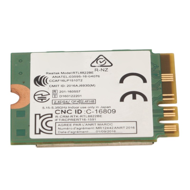 RTL8822BE Network Card 01AX712 433Mbps WiFi Bluetooth 4.0 M.2 NGFF