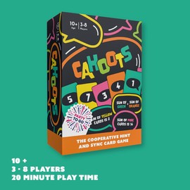 Gamewright - Party to Go - Cahoots Cooperative Hint and Sync Card Game