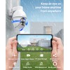 GALAYOU 2K Security Camera Outdoor, 360° CCTV Camera, Home Security