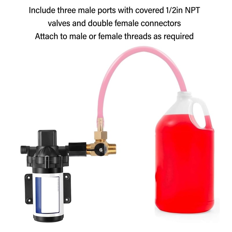 Pump RV Winterizing Kit Pump Converter RV Antifreeze Pump Kit