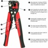 Syznoctil 3 in1 Self-Adjusting Wire Stripper, Wire Stripper Tool,Automatic Wire