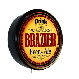 Goldenoldiesclocks Brazier Beer and Ale Cerveza Lighted Wall Sign