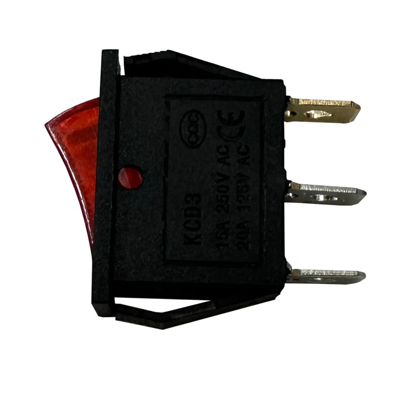Rocker Switch KCD3 (DC 36V) ON-Off