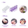 SUNFATT Toe Separators for Pedicure,Toe Spacer,Toe Separators use for Separation