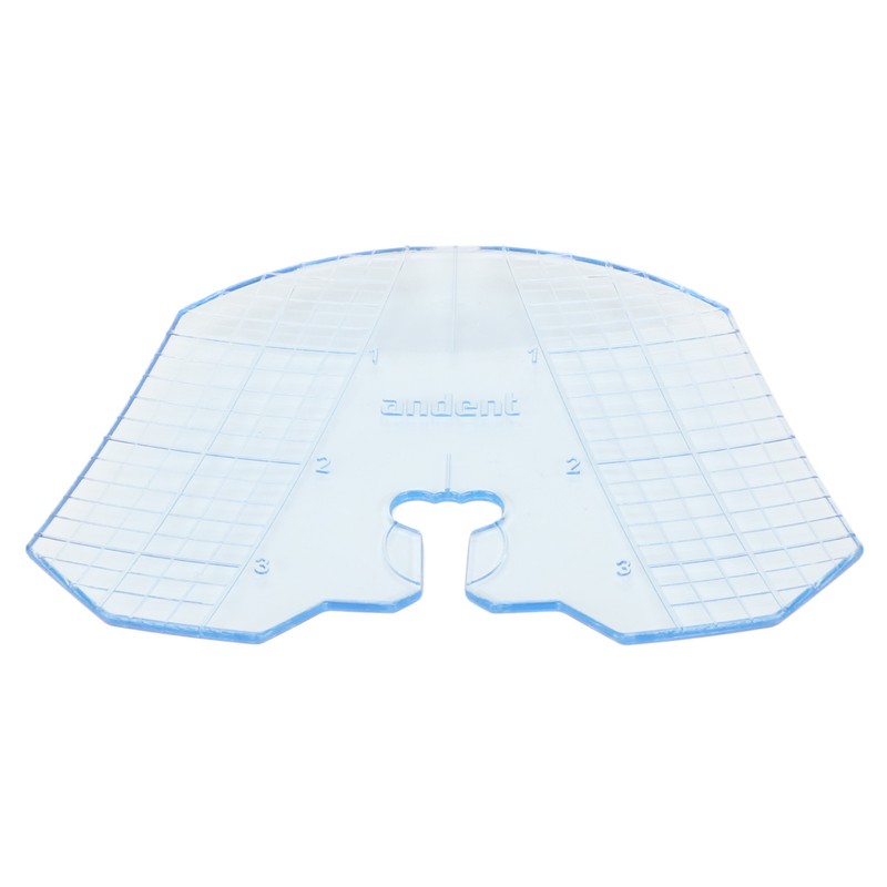 Dental Guide Plate Clear Accurate Measurement Dental Teeth Arrangement Guide