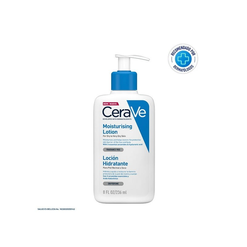 Loción Hidratante CeraVe para Rsotro y Cuerpo 236 ml