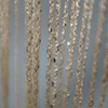 John Aird Jazz Glitter String Curtain Panel (Cream)