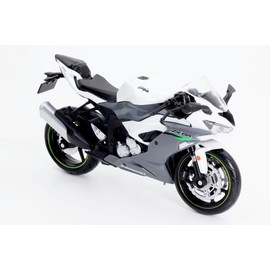 Doyusha Diecast Motorcycle 1/12 2023 Kawasaki Ninja ZX-6R Gray Finished Product