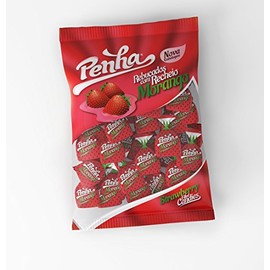 Lusiteca Penha Strawberry Filled Candy in Pack, 100 g