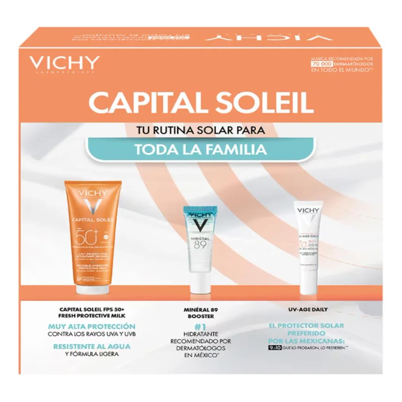 Kit De Rutina Solar Vichy