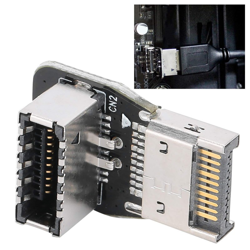 USB 3.1 Front Panel Connector Adapter,Front Type E Adapter Header,PC
