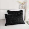 Axolotl Black Damask Quilt Set King Size,Dark Gothic Bedspread Coverlet
