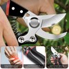 SURFOU Garden Shears Bypass Garden Shears Small Garden Scissors for