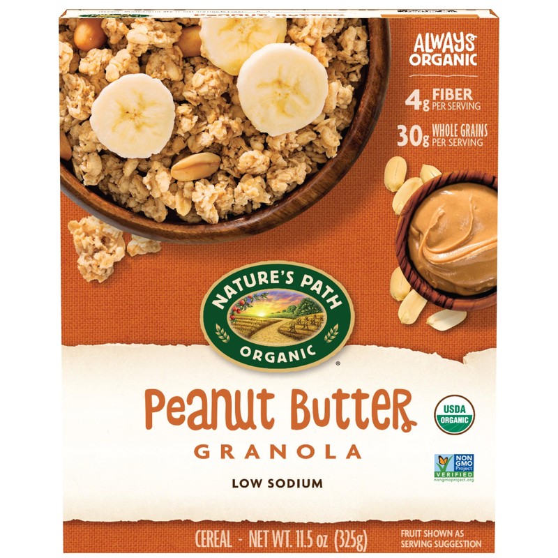 Nature's Path Organic Peanut Butter Granola, 11.5 Ounce (Pack of