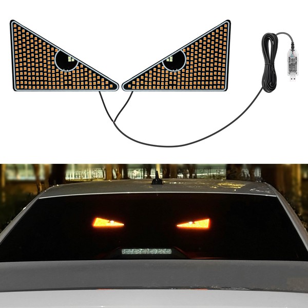 Dargoose Devil Eyes Light for Cars Windshield Truck Window LED