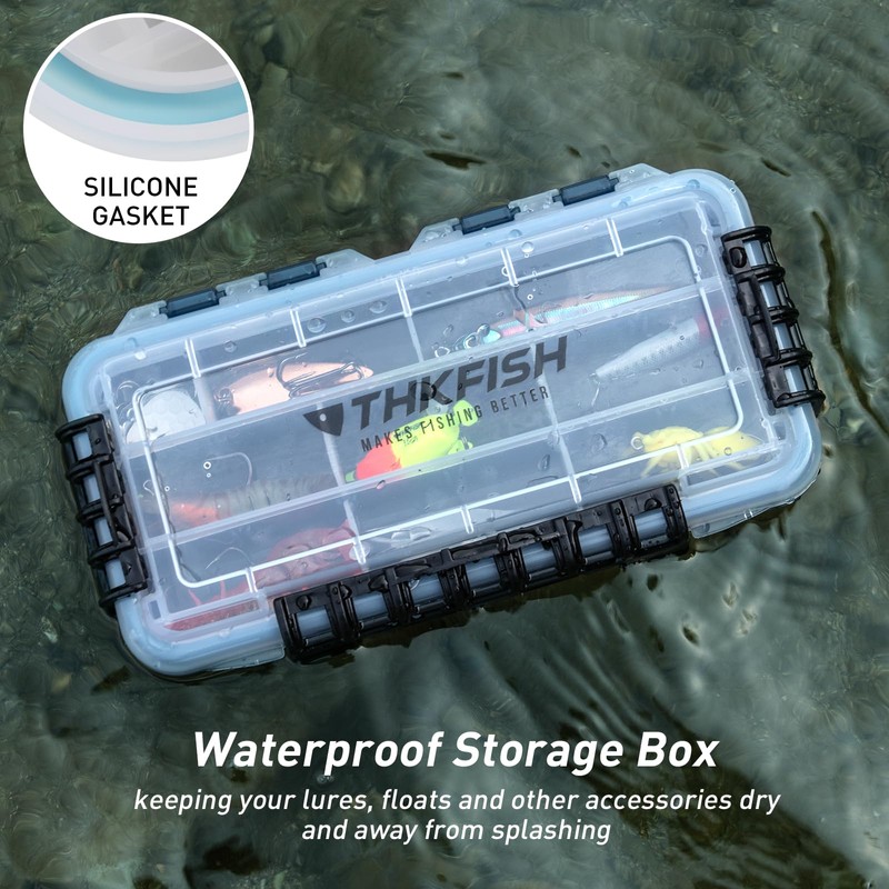 THKFISH Fishing Box Bait Box, 3400/3500/3600/3700 Fishing Tackle Box, Fishing